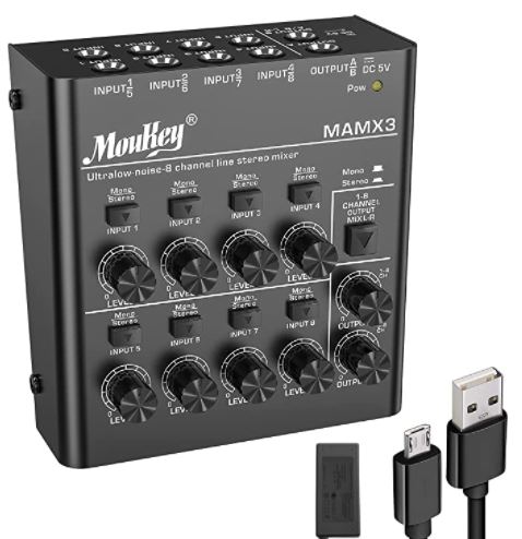 Moukey MAMX Mixer (8 channel)