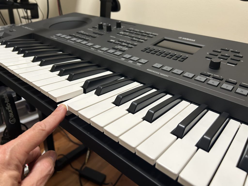 PSR-SX620 Keybed