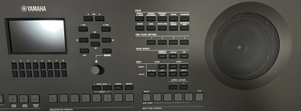 PSR-SX620: UI Right